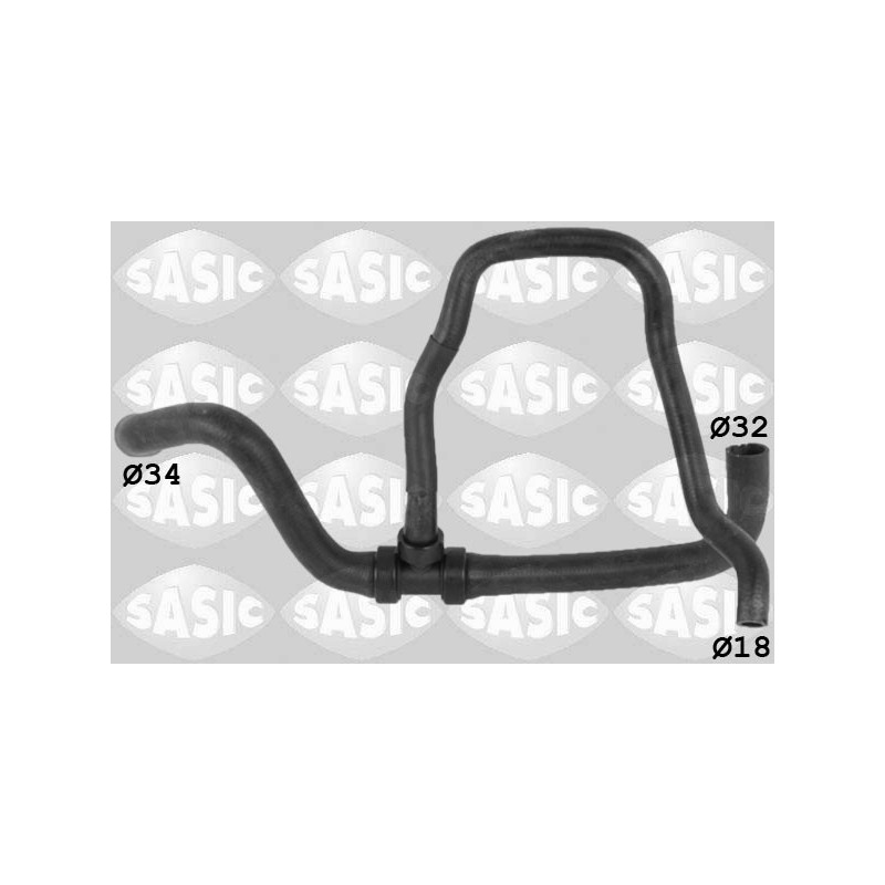 SASIC 3404172 Radiator Hose
