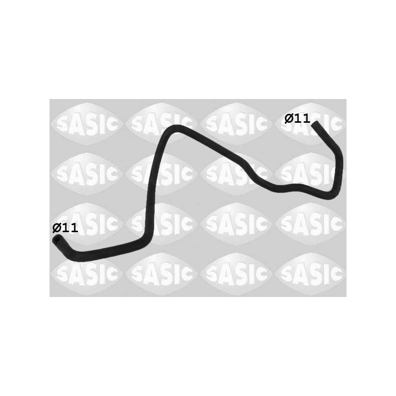 SASIC 3404178 Tubería de radiador