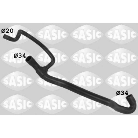 SASIC 3406345 Tubería de radiador