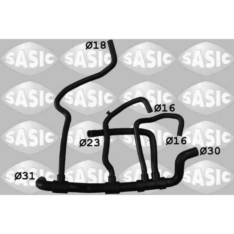 SASIC 3404140 Kühlerschlauch