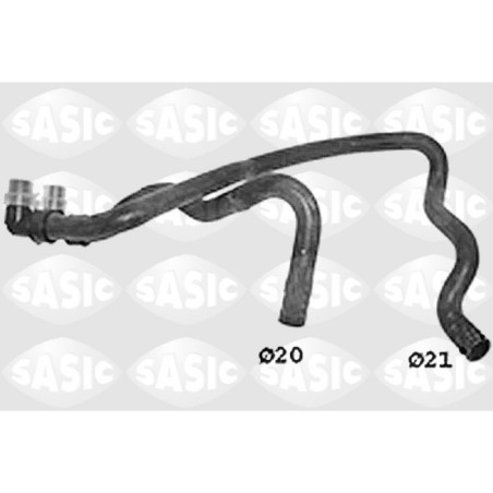 SASIC SWH0300 Tubería de radiador