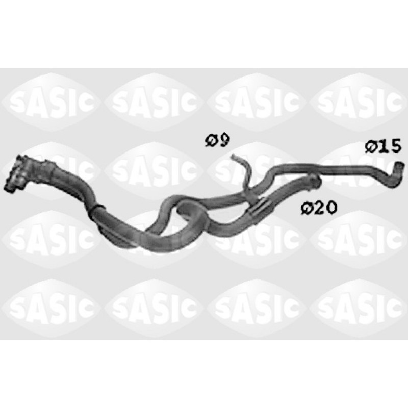 SASIC SWH0513 Radiator Hose