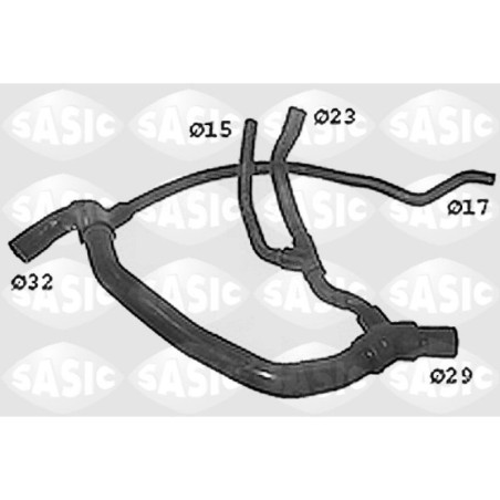 SASIC SWH4193 Flessibile radiatore