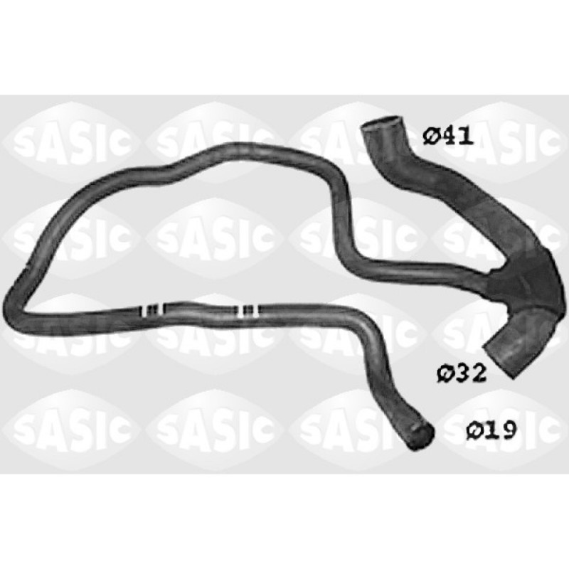 SASIC SWH6720 Radiator Hose