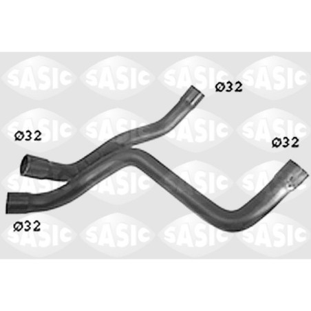 SASIC SWH6835 Radiator Hose