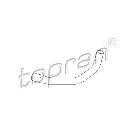 TOPRAN 301 437 Kühlerschlauch