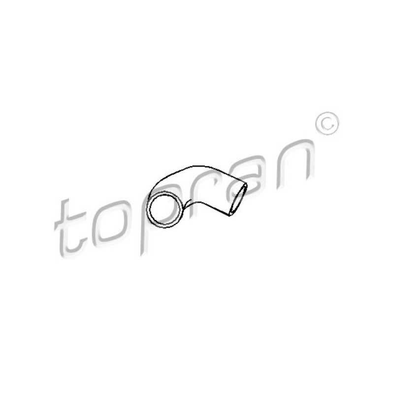 TOPRAN 500 457 Kühlerschlauch