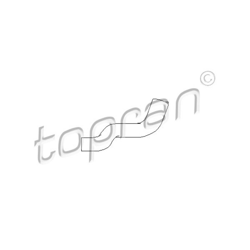 TOPRAN 721 827 Flessibile radiatore