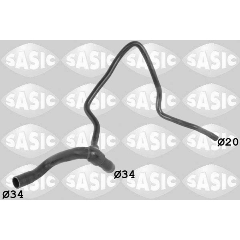 SASIC 3406341 Hadica chladenia