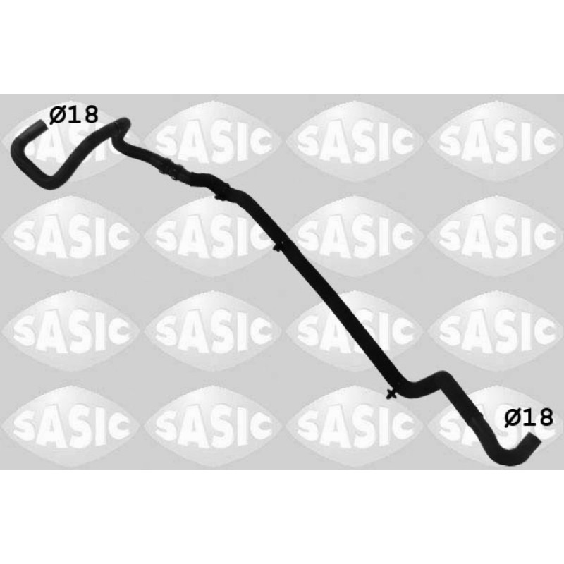 SASIC 3404113 Flessibile radiatore