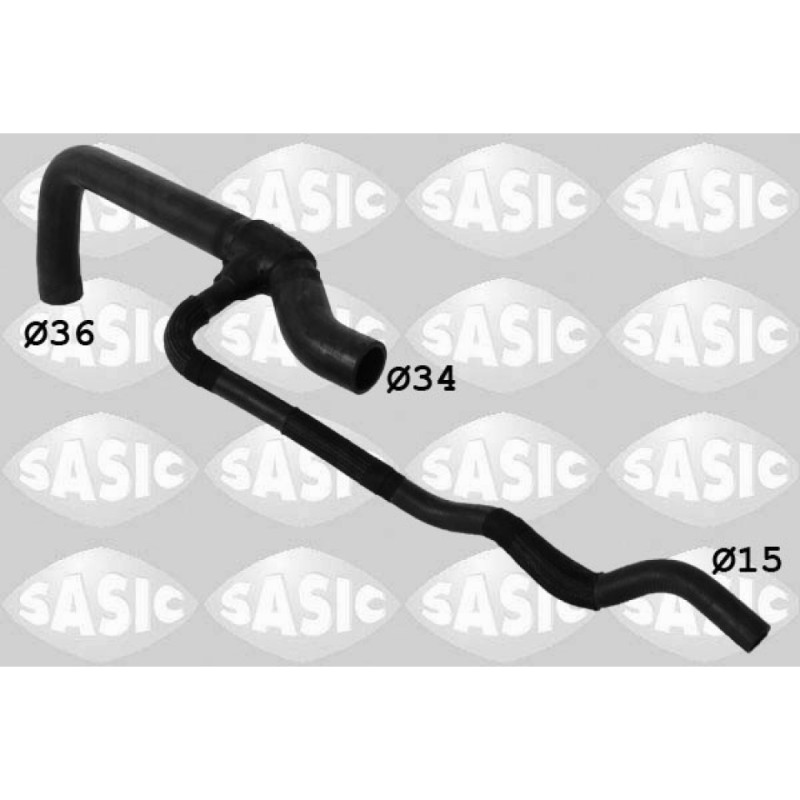 SASIC 3400057 Hadice chladiče