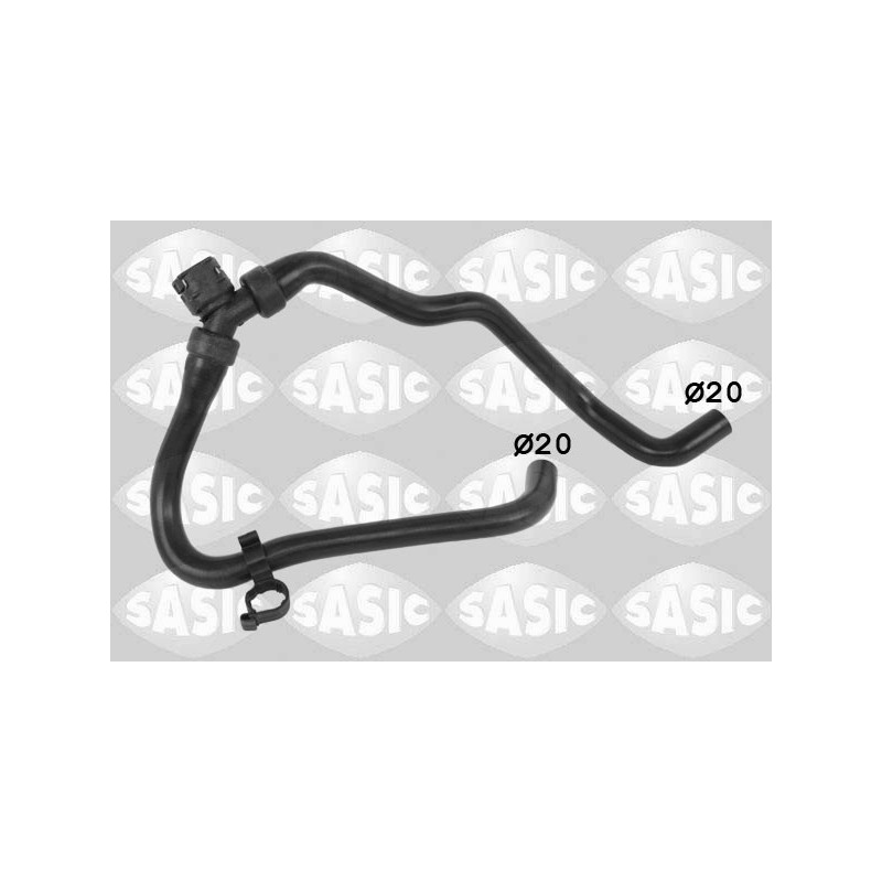 SASIC 3406401 Tubería de radiador