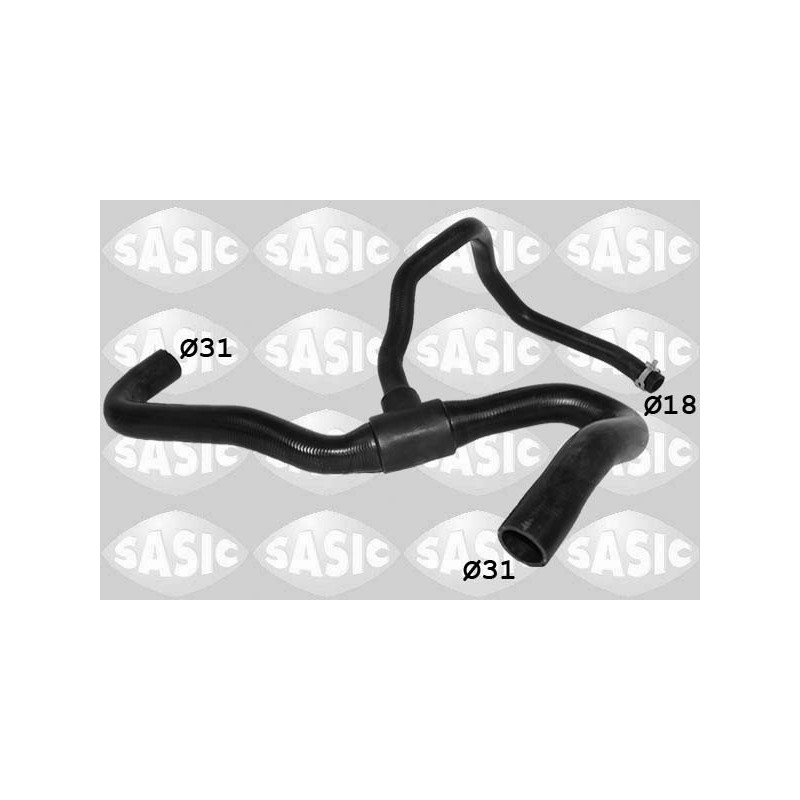 SASIC 3404216 Kühlerschlauch