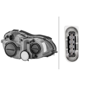 Faro Delantero Izquierdo Mercedes CLK W209 C209 A209 (2002-2005) HELLA 1DB 007 988-191