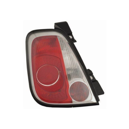 Feu arrière gauche pour Abarth FIAT 500C Cabriolet (2009-2013) DEPO 661-1931L3LDUEN