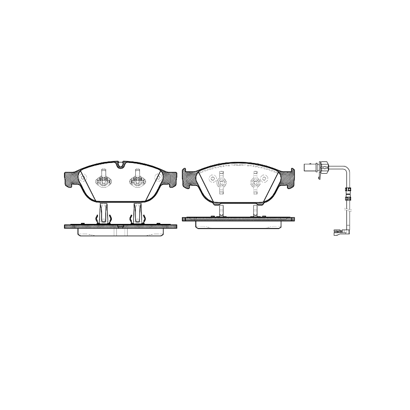 Brzdové platničky Predné pre Audi A6 A7 A8 ROADHOUSE 21441.12