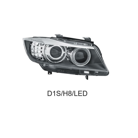 Faro Delantero Derecho para BMW 3 E90 E91 (2009-2011) - HELLA 1EL 354 691-021