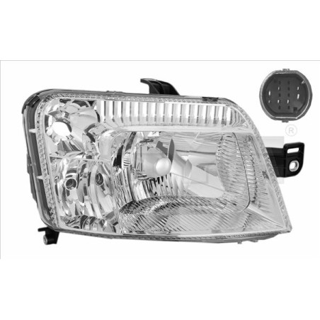 Headlight Right for - TYC 20-0335-05-2