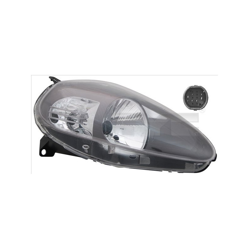 Headlight Left for - TYC 20-0850-35-2