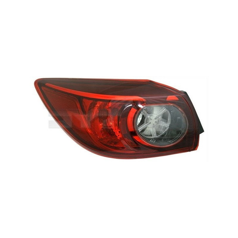 Lampa Tylna Lewa dla Mazda 3 III Hatchback (2013-2016) TYC 11-14096-05-2