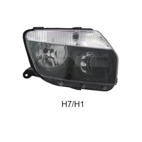 Reflektor prawy dla Dacia Duster I (2010-2013) - TYC 20-12477-15-2