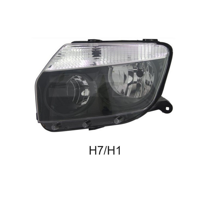 Reflektor lewy dla Dacia Duster I (2010-2013) - TYC 20-12478-15-2