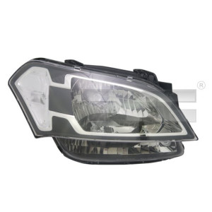 Headlight Left for - TYC 20-12702-05-2