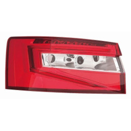 Fanale Posteriore Sinistra LED per Skoda Superb III Liftback (2015-2019) DEPO 665-1937L-UE