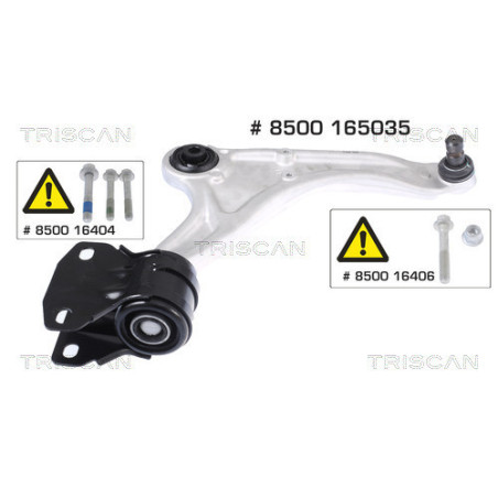 TRISCAN 8500 165035 Track Control Arm Wishbone for