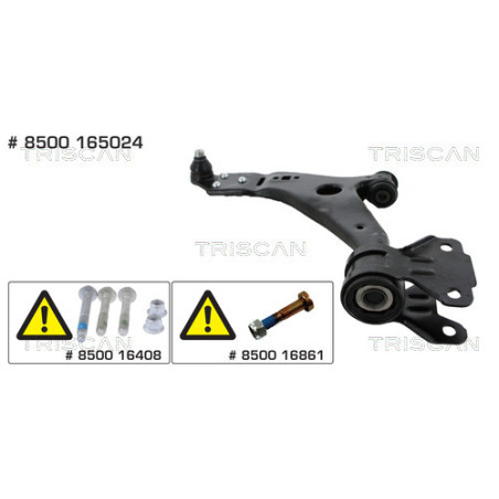 TRISCAN 8500 165024 Wahacz zawieszenia dla