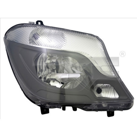 Headlight Right for - TYC 20-14563-05-2