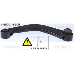 TRISCAN 8500 165051 Braccio oscillante per