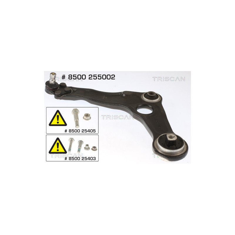 TRISCAN 8500 255002 Rameno zavesenia kolies pre