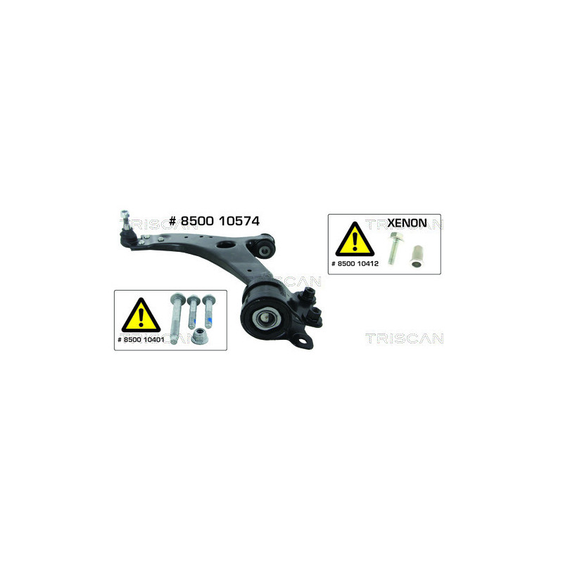 TRISCAN 8500 10574 Braccio oscillante per