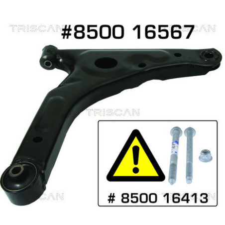 TRISCAN 8500 16567 Braccio oscillante per