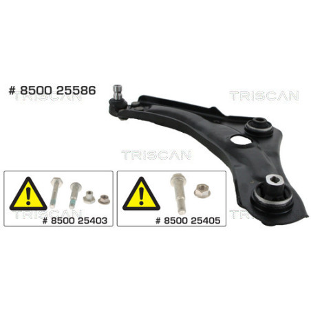 TRISCAN 8500 25586 Řídicí páka pro