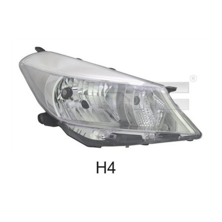 Predné svetlo vpravo pre Toyota Yaris III Hatchback (2010-2014) - TYC 20-14193-15-2
