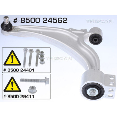 TRISCAN 8500 24562 Rameno zavesenia kolies pre