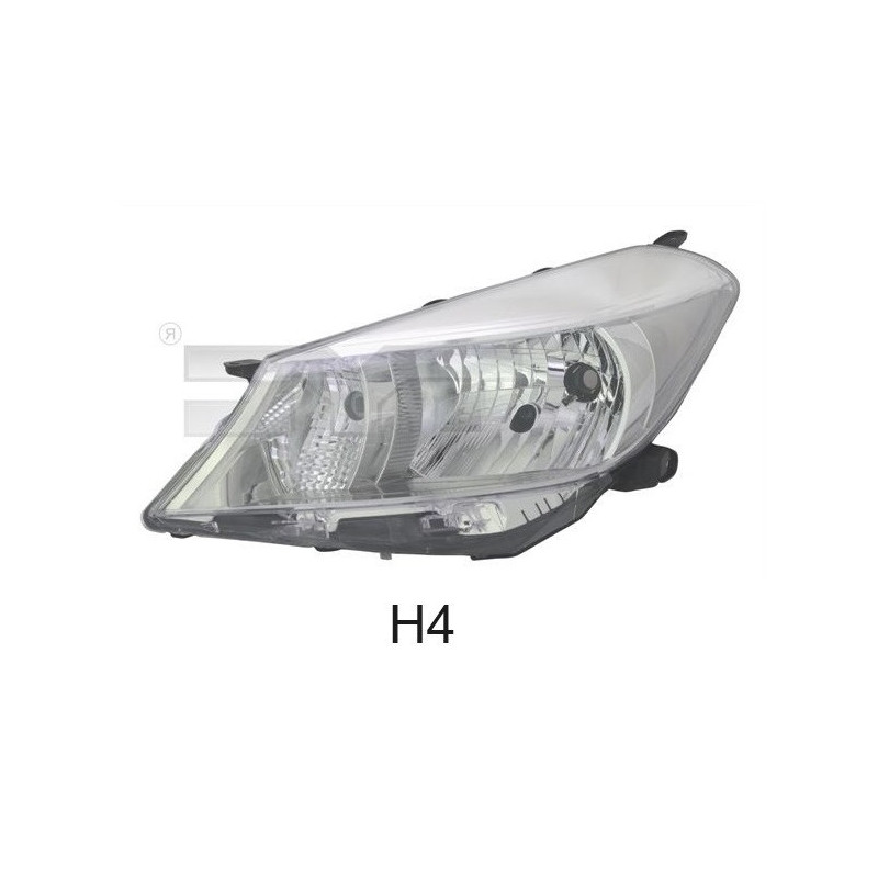 Faro Fanale Anteriore Sinistra per Toyota Yaris III Hatchback (2010-2014) - TYC 20-14194-15-2