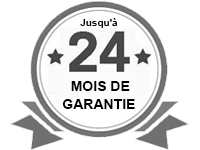 24 Mois Garantie