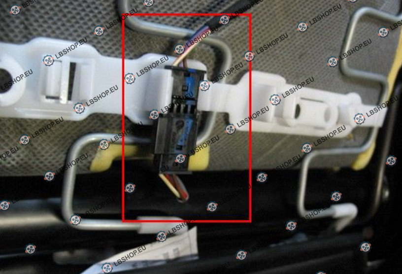 Emulador de diagnóstico esterilla de ocupación para BMW 6 E63 E64 X3 E83  con conector de